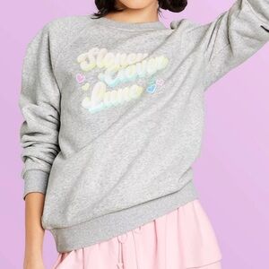 Stoney Clover Lane X Target Gray Sweatshirt Size XL